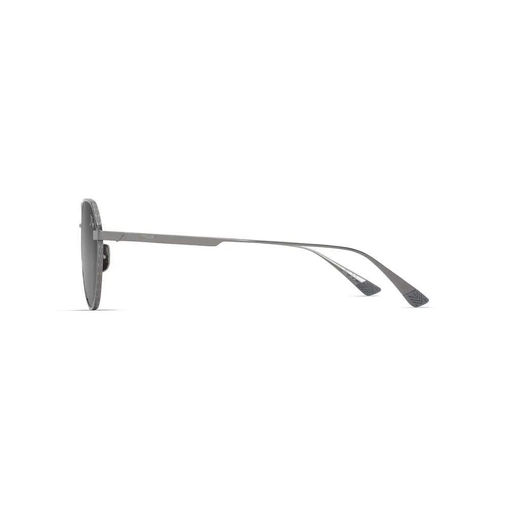 Zonnebril Maui Jim Kaulana Af Gepolariseerd van Titanium Unisex 55 mm 3/3