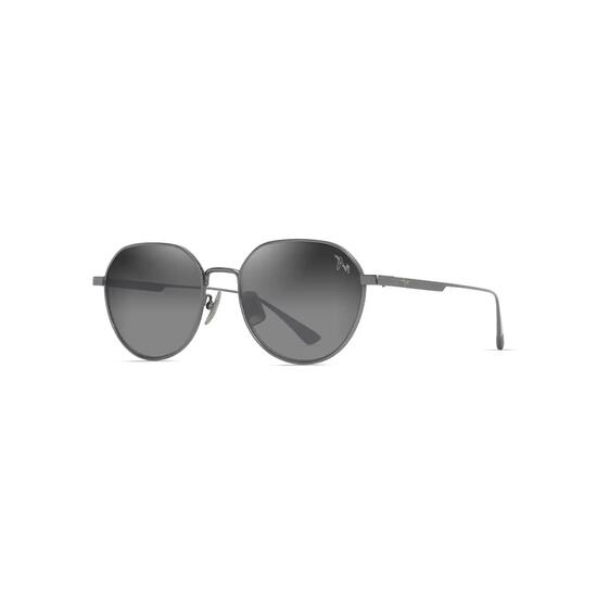 Occhiali da Sole Maui Jim Kaulana Af Polarizzati in Titanio Unisex 55 mm