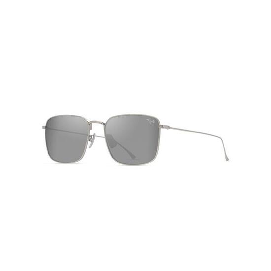 Occhiali da Sole Maui Jim Kahako Polarizzati in Titanio Uomo 59 mm
