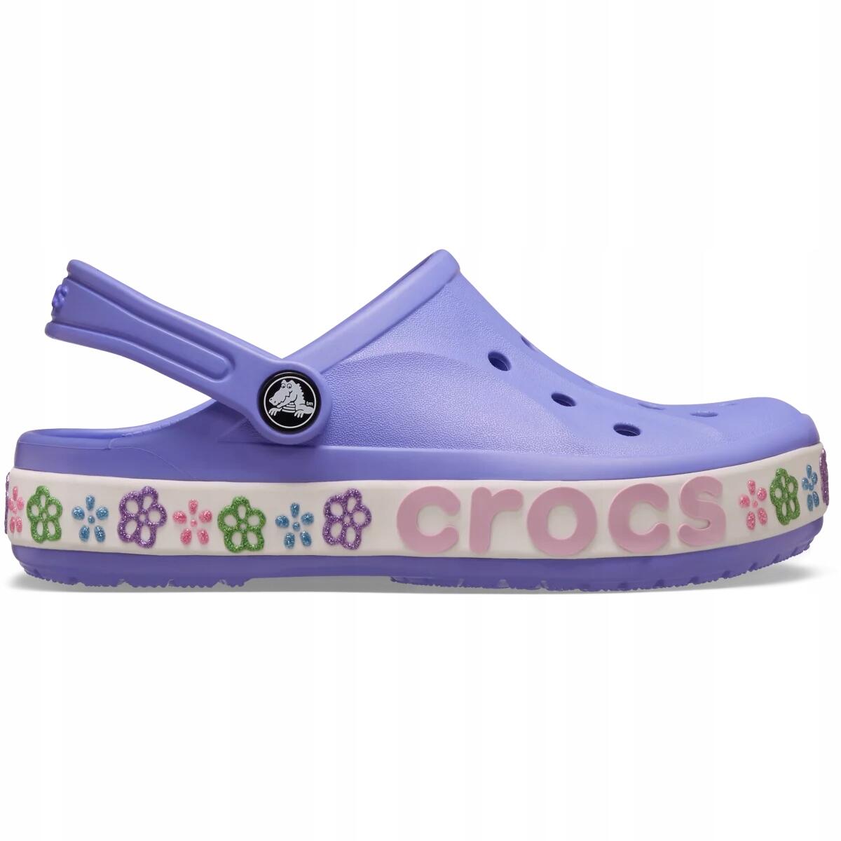Chodaki Dla Dzieci Crocs Bayaband Flower Band Clog 3/6