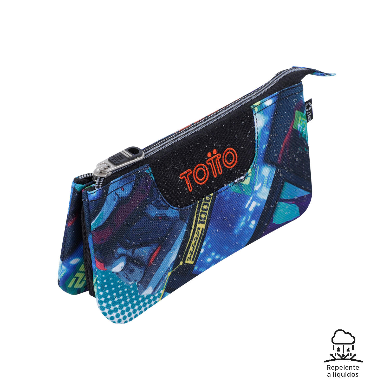 Totto Estuche escolar Tablero Kasuya Poliéster reciclado 22 x 11 x 3.5 cm 4/5