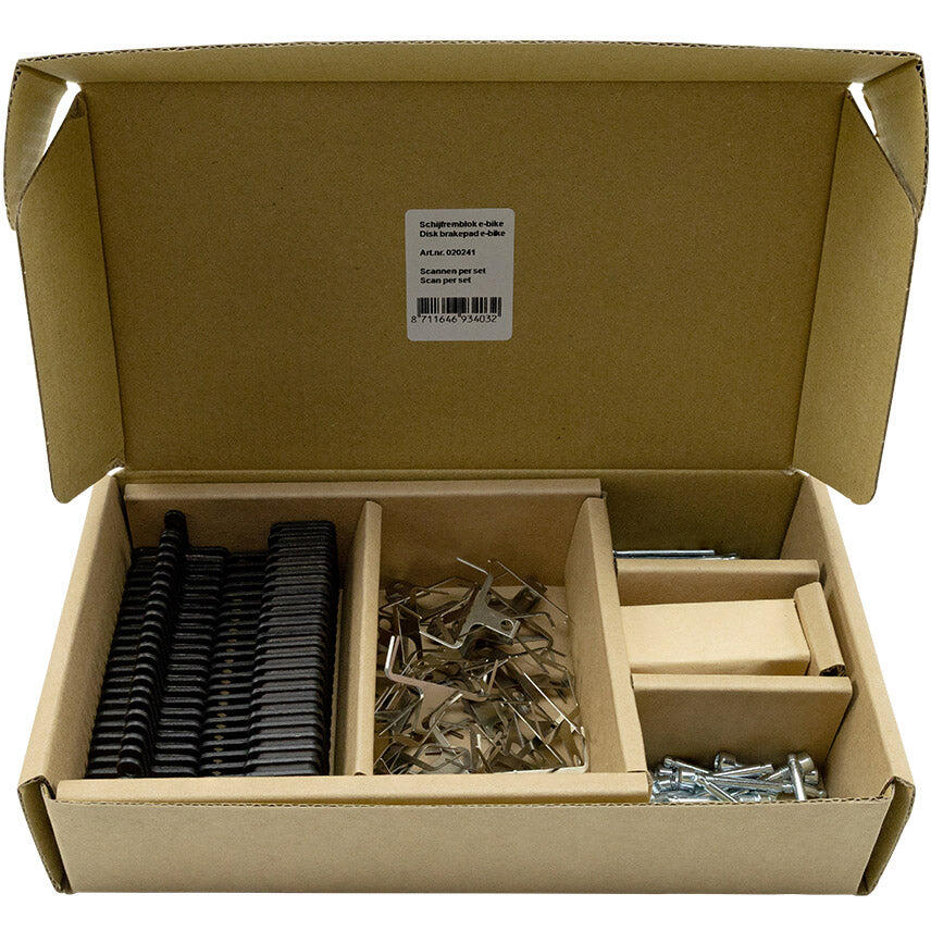 Pastillas de freno de disco orgánicas Simson para Shimano/Tektro, 25 juegos 5/5