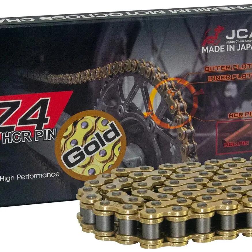 RK 428 MXZ4 130C Gold Open Bicycle Chain