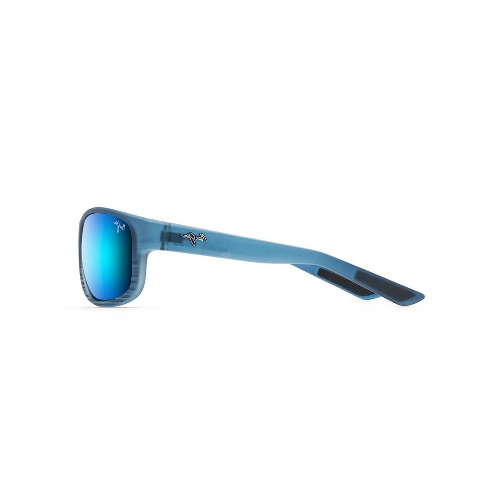 Lunettes de Soleil Maui Jim Kaiwi Channel Polarisées en Nylon Unisexe 63 mm 3/3
