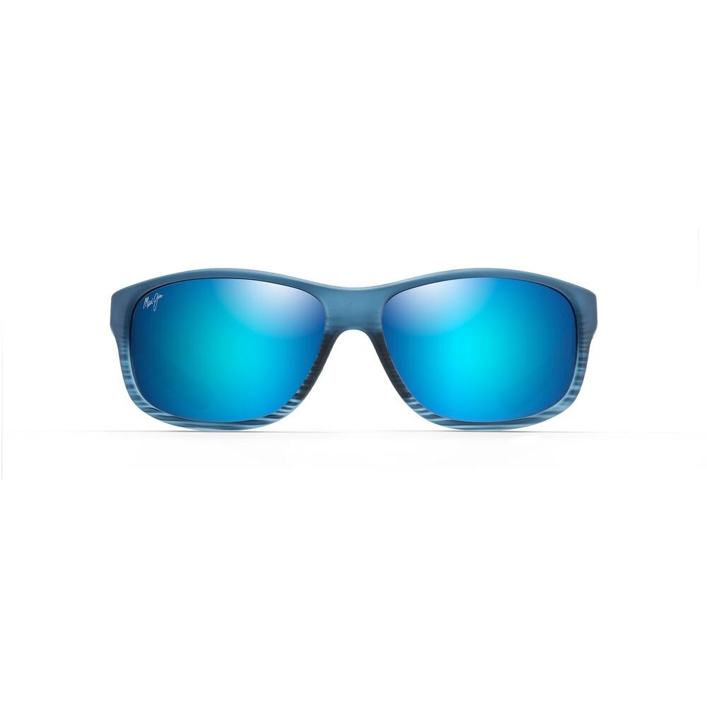 Lunettes de Soleil Maui Jim Kaiwi Channel Polarisées en Nylon Unisexe 63 mm 2/3
