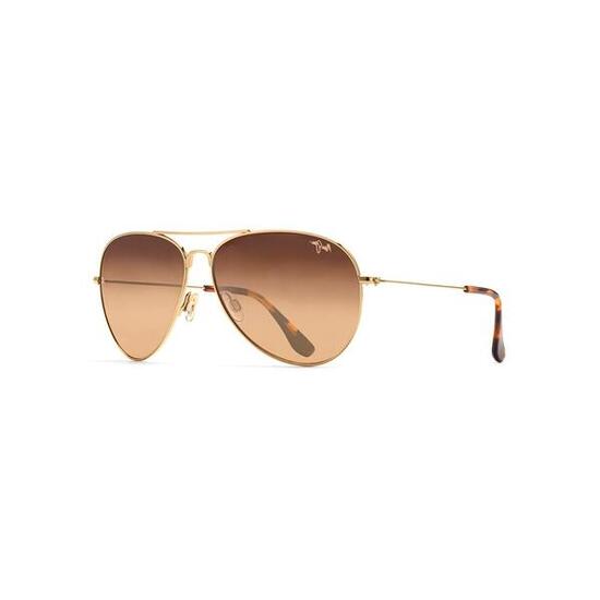 Occhiali da Sole Maui Jim Mavericks Polarizzati in Titanio Unisex 60 mm