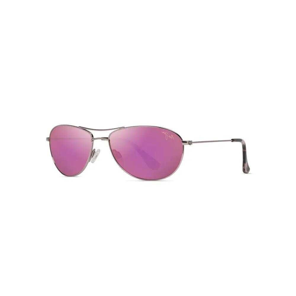 Sunglasses Maui Jim Baby Beach Polarized Titanium Unisex 57 mm