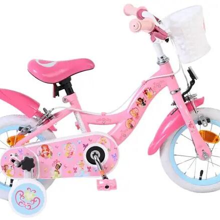 Disney Princess 12-inch girls' bike - pink - two hand brakes