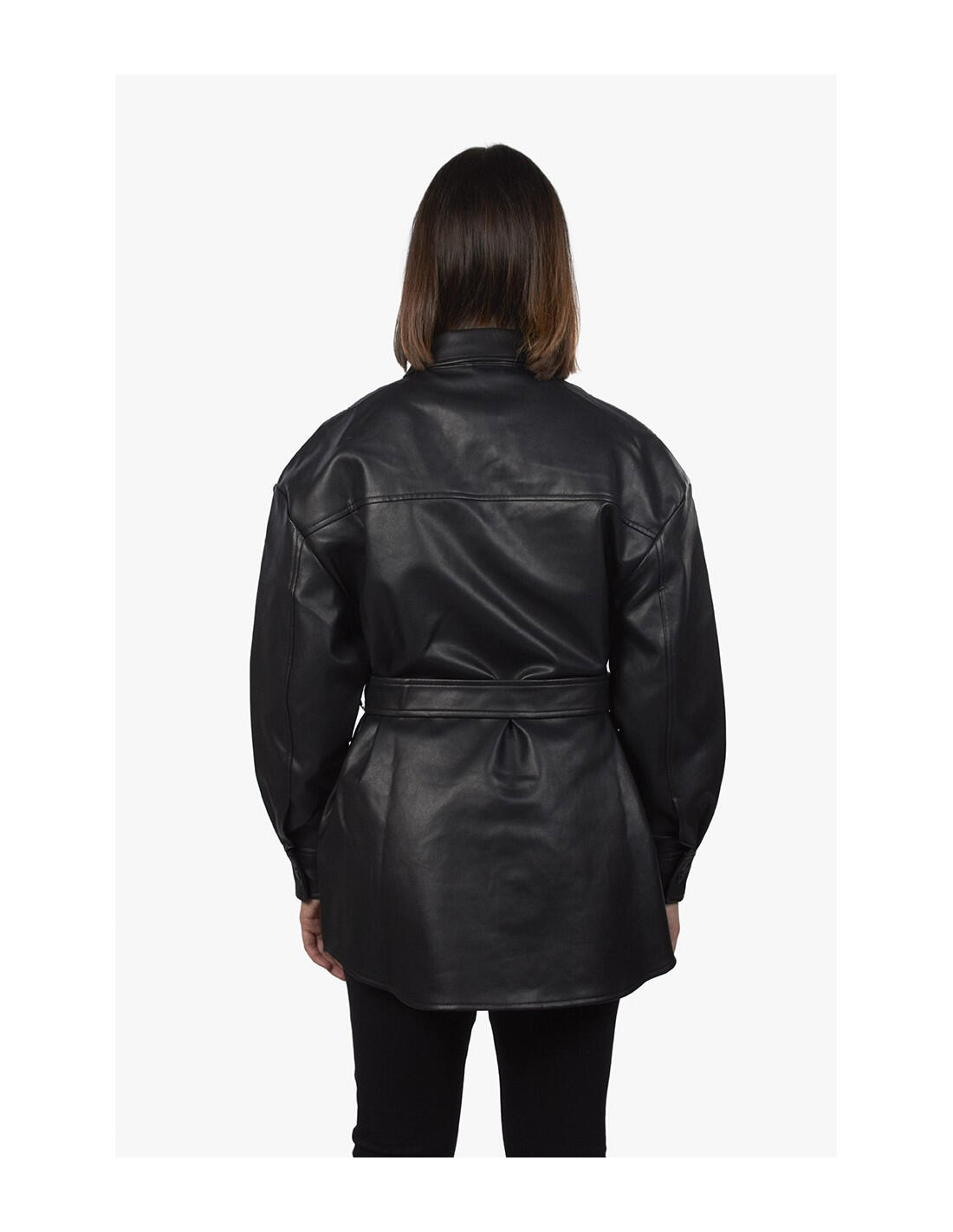 JJXX Luna - Chaqueta de cuero sintético 4/6