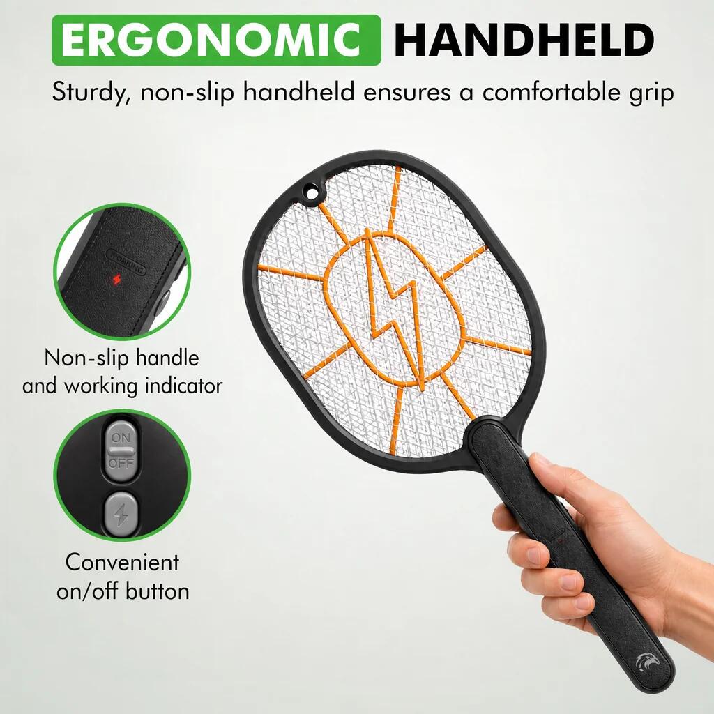 Matamoscas eléctrico para mosquitos 5/6