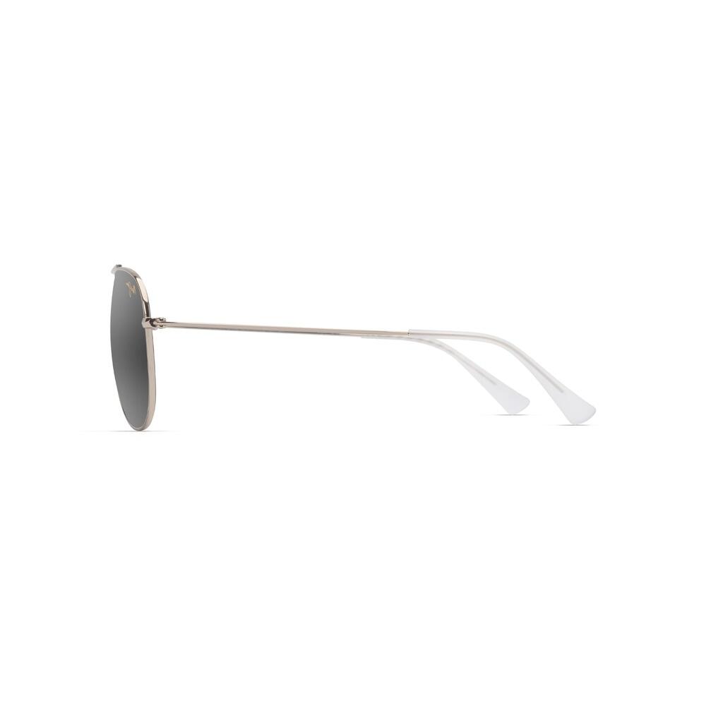 Óculos de Sol Maui Jim Hauoli Xl Polarizados em Metal Unissexo 62 mm 3/3