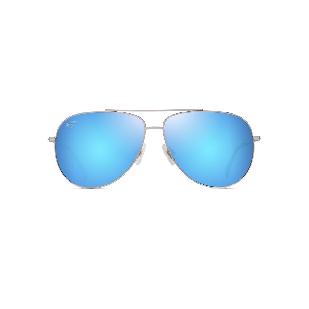 Óculos de Sol Maui Jim Hauoli Xl Polarizados em Metal Unissexo 62 mm 2/3