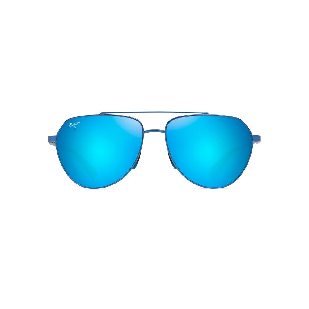 Óculos de Sol Maui Jim Waiwai Polarizados em Titânio Homem 59 mm 2/3