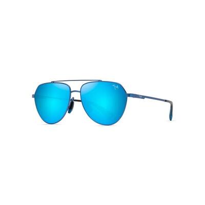 Occhiali da Sole Maui Jim Waiwai Polarizzati in Titanio Uomo 59 mm