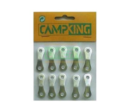 CampKing gebogener Schraubenschlüssel Aluminium, 10 Stück