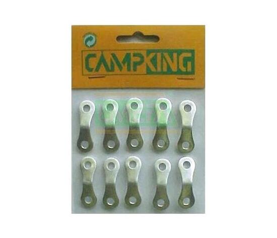CampKing gebogener Schraubenschlüssel Aluminium, 10 Stück