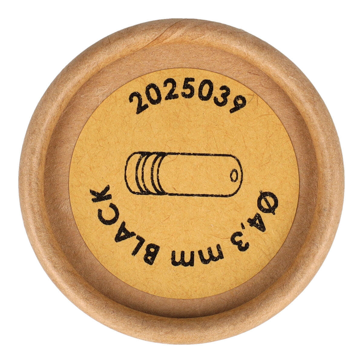 Capuchons de câble Elvedes Ø 4,3 mm PVC noir - lot de 100 4/4