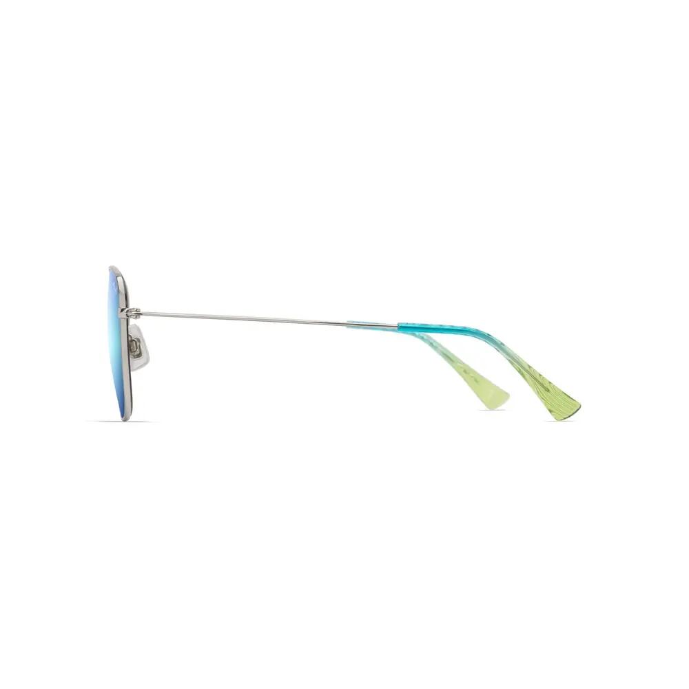 Lunettes de Soleil Maui Jim Olali Af Polarisées en Métal Unisexe 55 mm 3/3