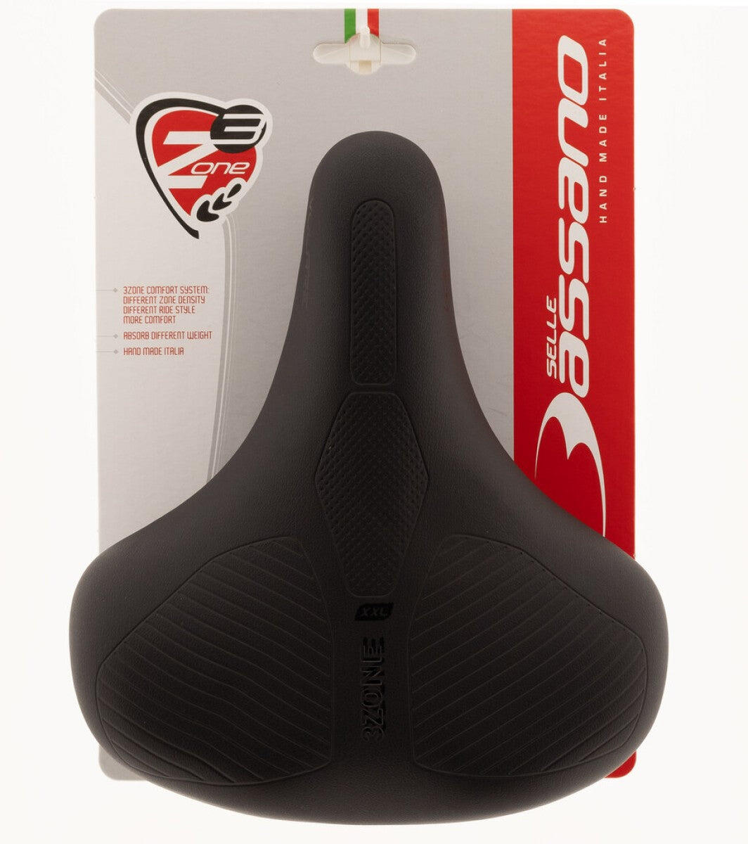 Selle Bassano Volare Suprema XXL Noir M élastomère 3/3