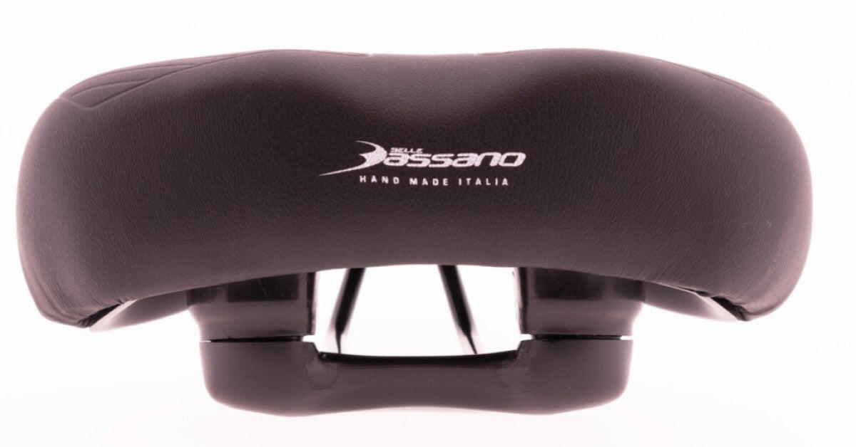 Selle Bassano Volare Suprema XXL Noir M élastomère 2/3