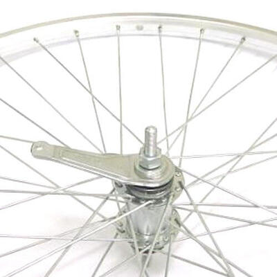Achterwiel 26 x 1,75 / 1,95 - favorit remnaaf, zac 19 velg, zilver