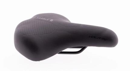 Selle Bassano Volare Suprema XXL czarne z elastomerem