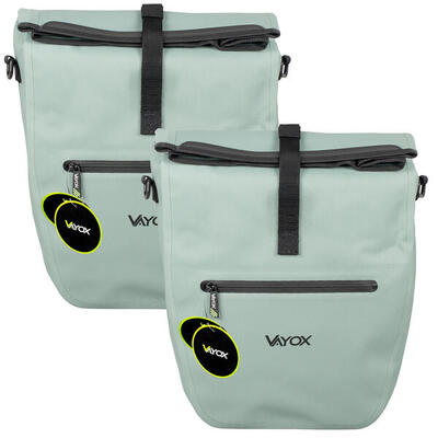 Set di 2 borse per bicicletta da portapacchi VAYOX VA0445 laterale 25L