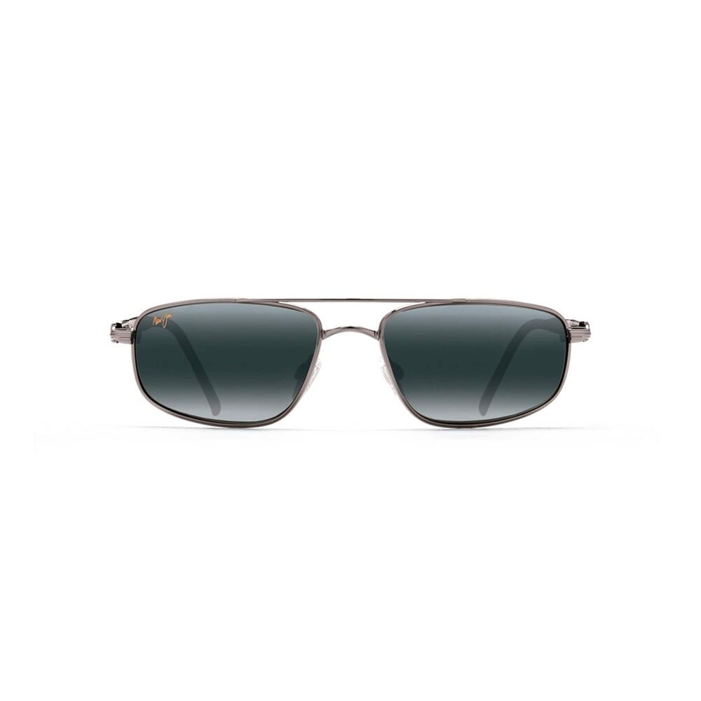 Óculos de Sol Maui Jim Kahuna Polarizados em Metal Homem 61 mm 2/3