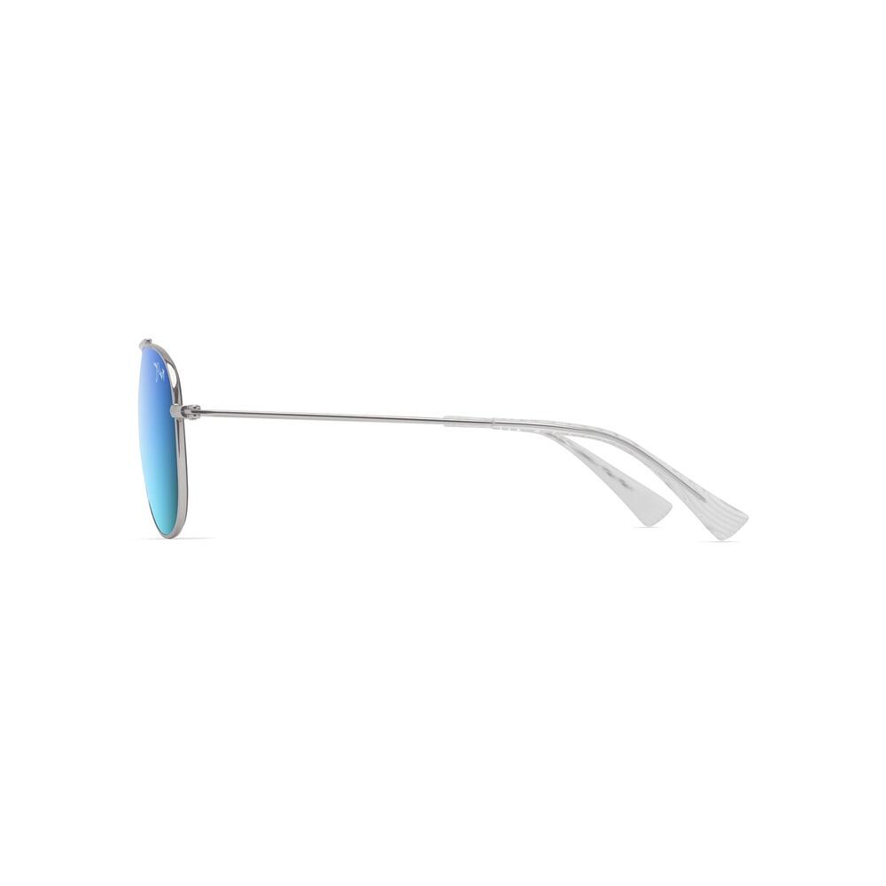 Óculos de Sol Maui Jim Hauoli Xs Polarizados em Metal Unissexo 56 mm 3/3