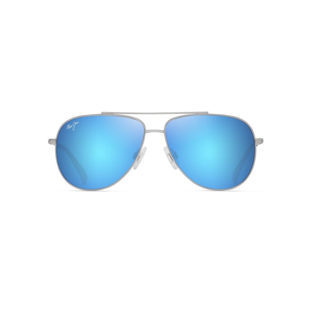Óculos de Sol Maui Jim Hauoli Xs Polarizados em Metal Unissexo 56 mm 2/3