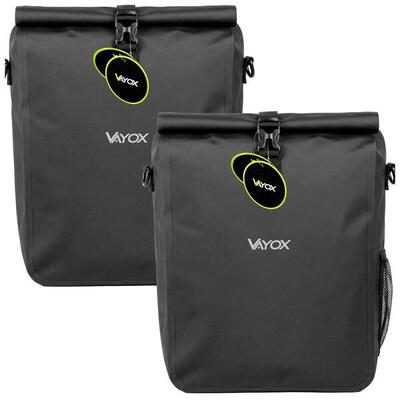 Set di 2 borse per bicicletta da portapacchi VAYOX VA0444 laterale 25L