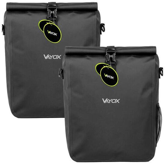 Set di 2 borse per bicicletta da portapacchi VAYOX VA0444 laterale 25L