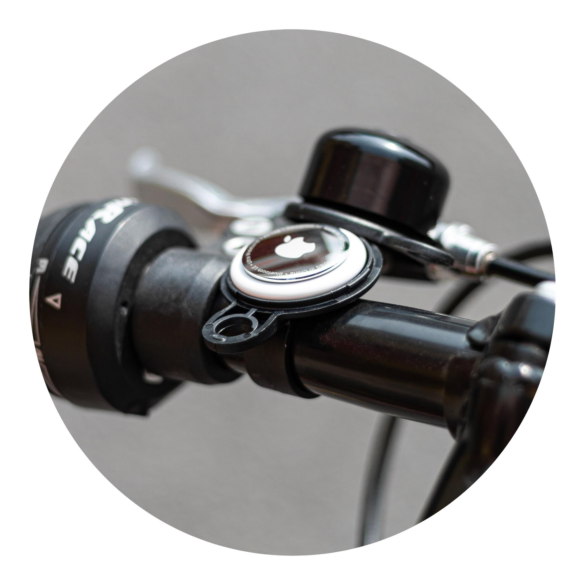 Fahrradklingel mit AirTag Halterung - 22.2 mm 4/5