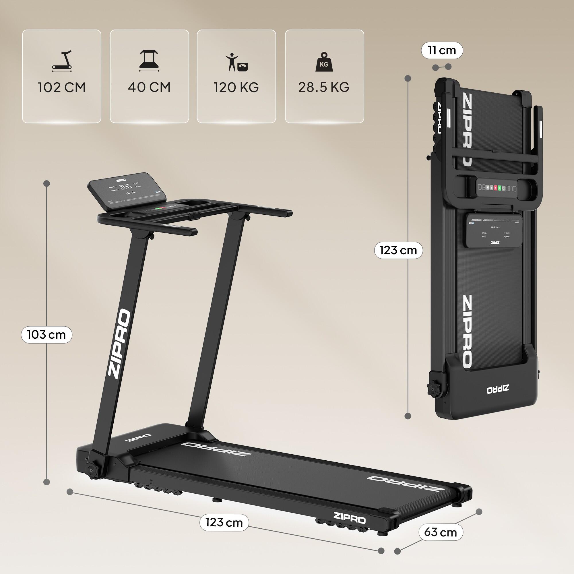 Klappbares Laufband Forma Air 8 km/h, 2-stufige Steigung, Zwift/Kinomap, APP 7/7