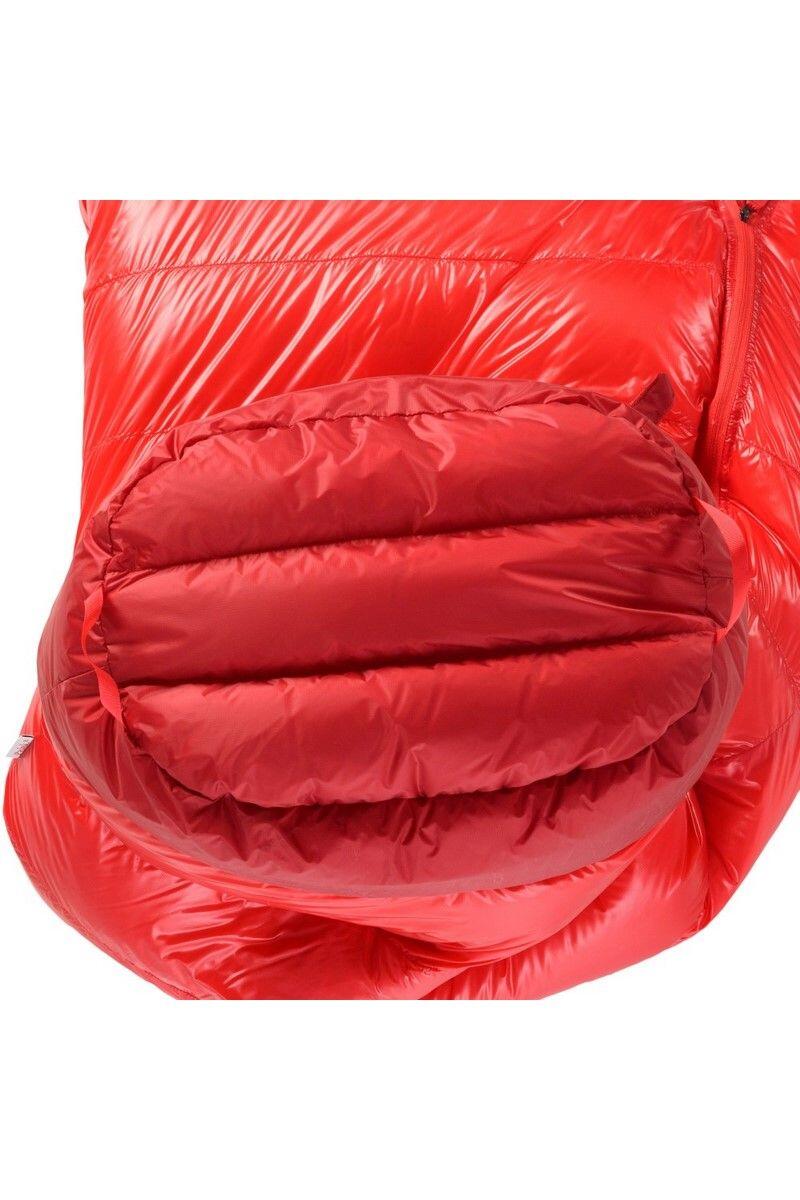 Śpiwór puchowy Radical 4Z Regular - Red - Red 7/7