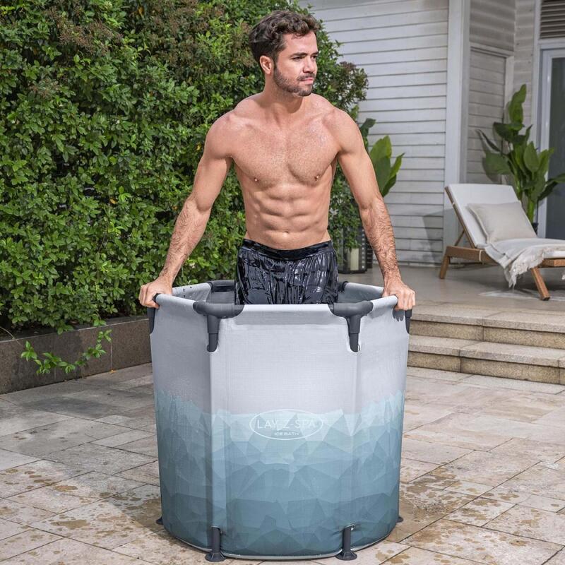 Bestway Lay-Z-Spa Soğuk Terapi Buz Banyosu Küveti, Tek Kişilik 6002K