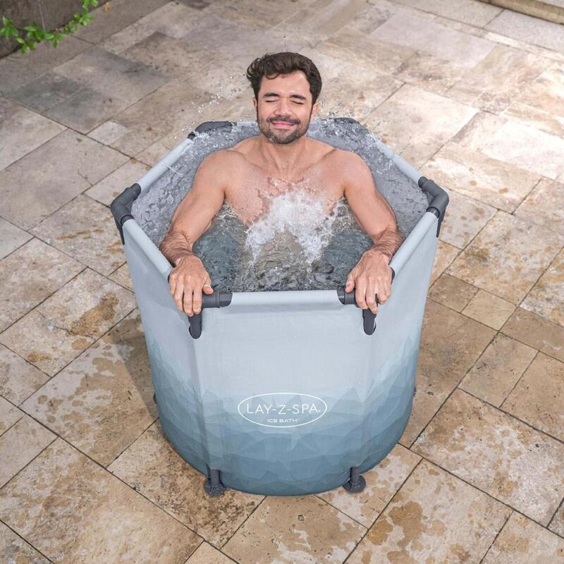 Bestway Lay-Z-Spa Soğuk Terapi Buz Banyosu Küveti, Tek Kişilik 6002K