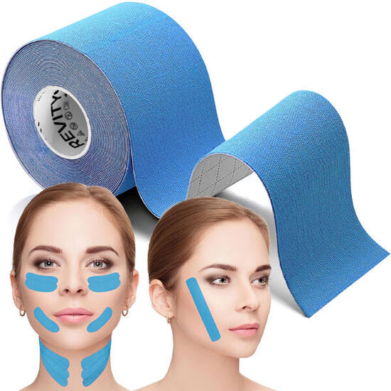 Kinesiologie Tape, zur Straffung von Gesicht und Brust, 5mx5cm, Medizinprodukt
