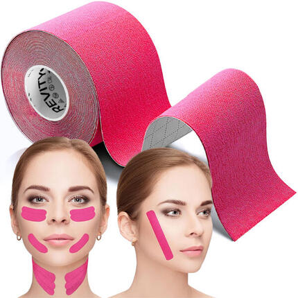 Kinesiologie Tape, zur Straffung von Gesicht und Brust, 5mx5cm, Medizinprodukt