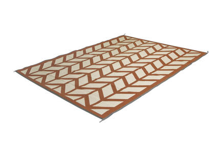 Industrial - Tapis Détente - Flaxton - Polypropylène - Argile - M