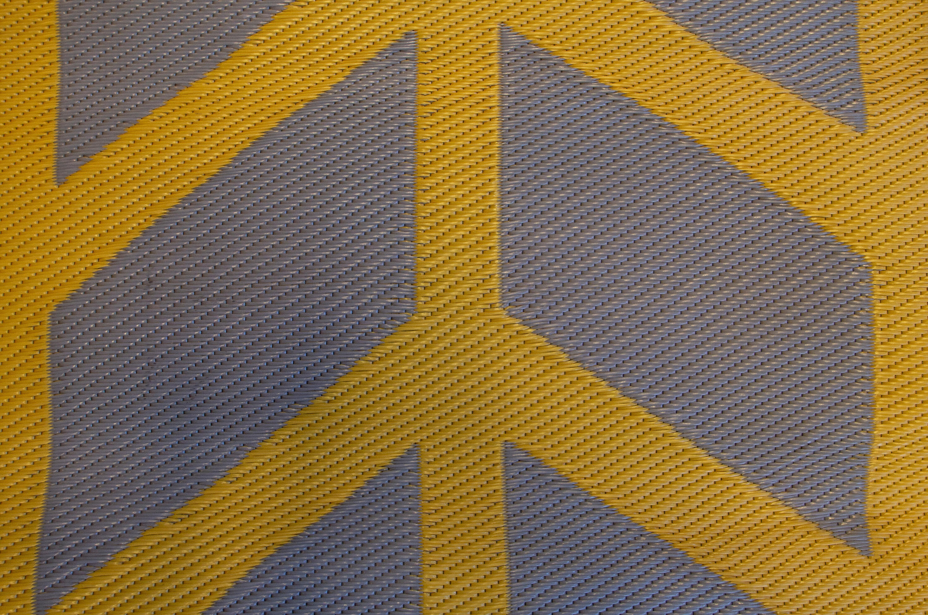 Industrial - Tapis Détente - Flaxton - Polypropylène - Jaune - L 3/4