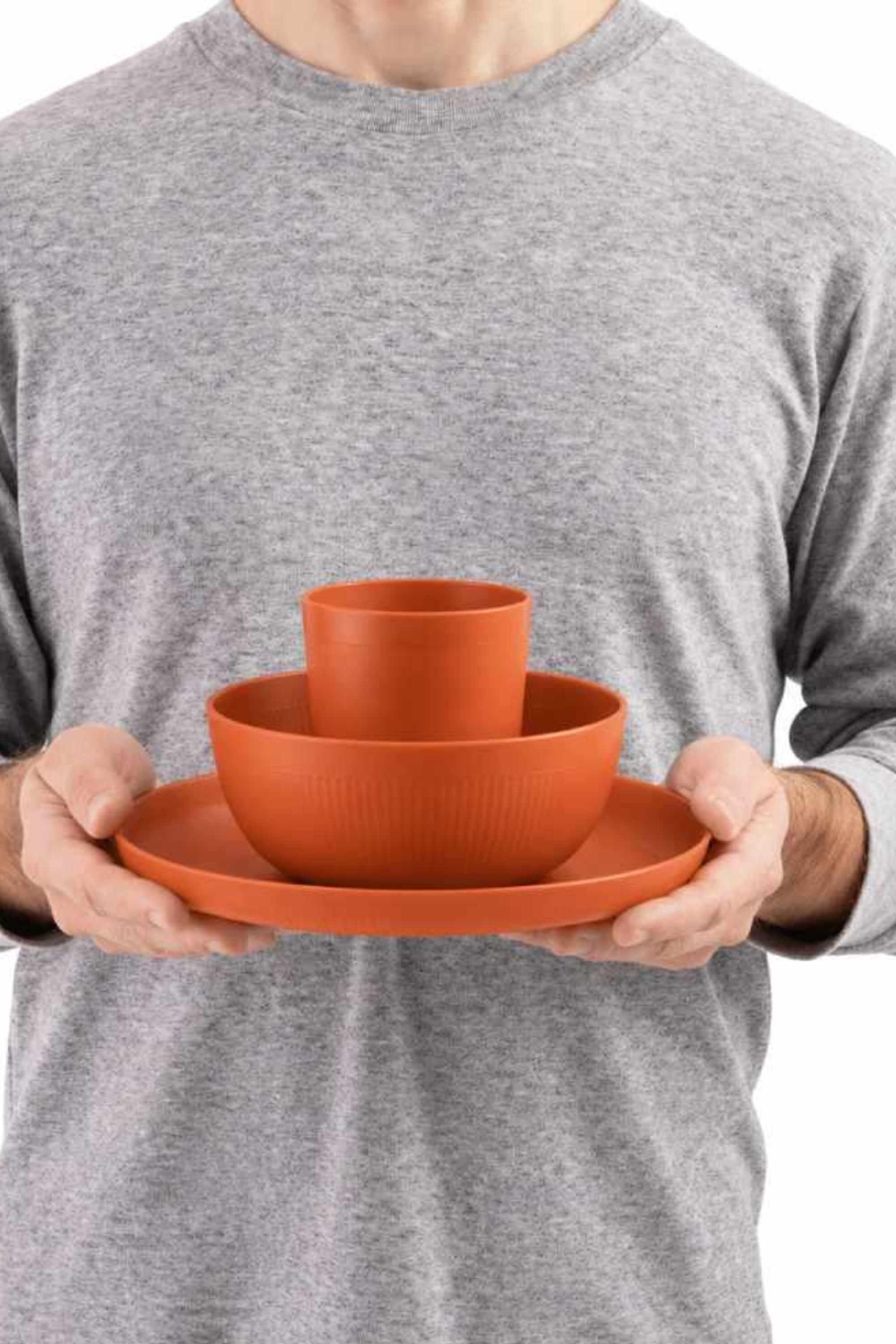 Geschirrset Camp Dinnerware 6 pak Burnt 3/3