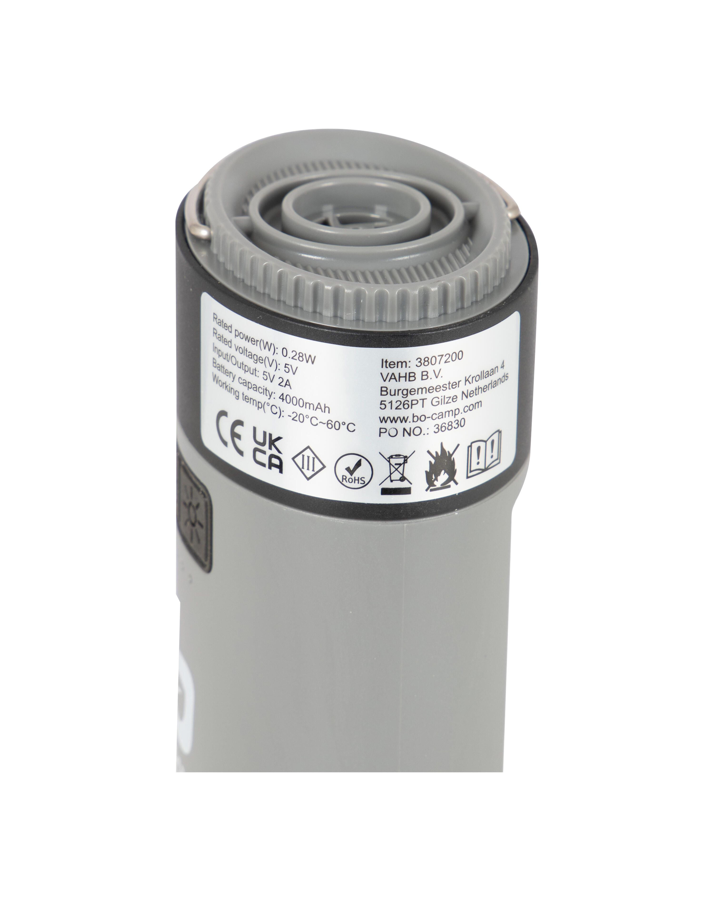 Pompe - Lampe - Power bank - Solaire - Rechargeable - 180 Lumen 2/8