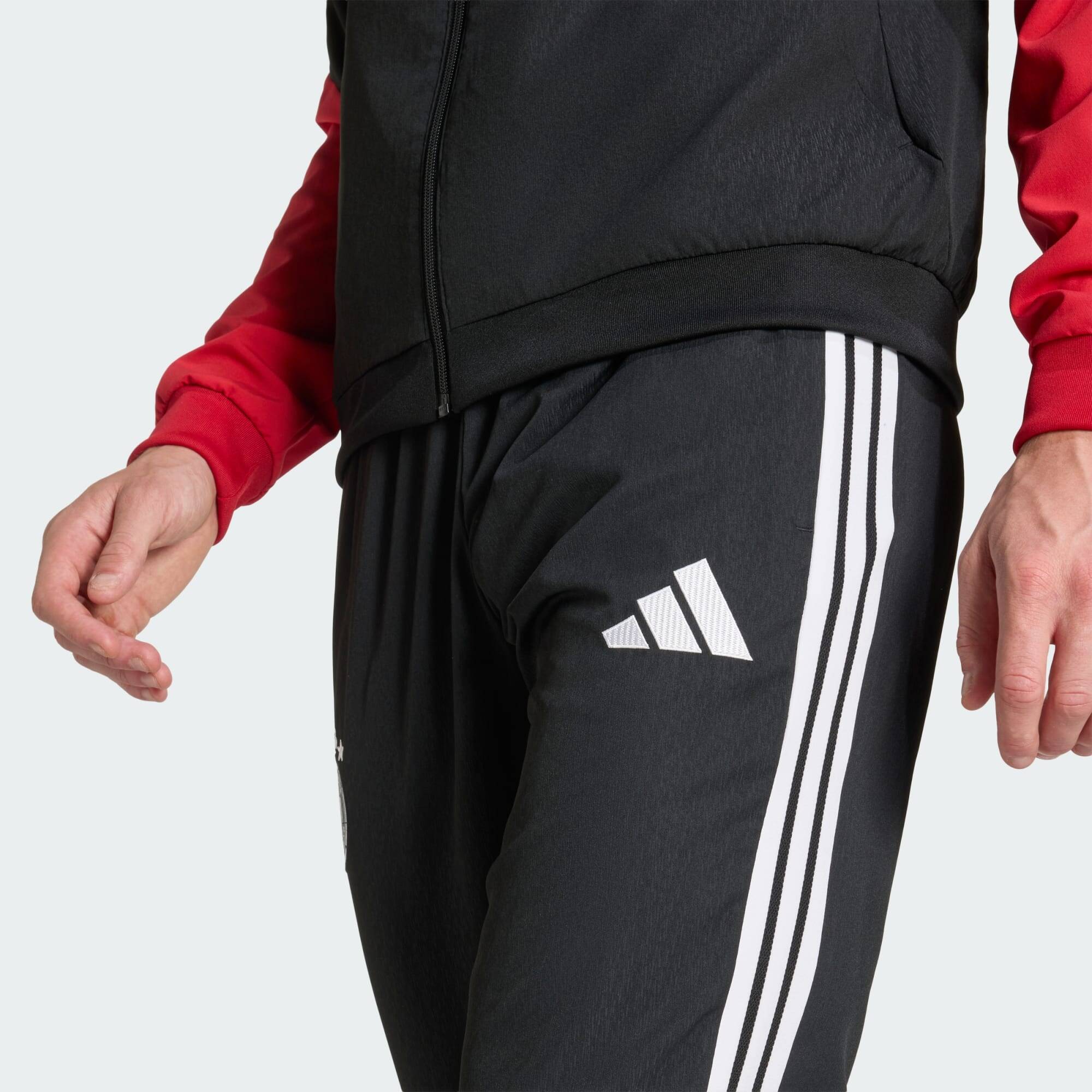 Adidas DFB PRE PNT Men Football Track Pant Black -  4