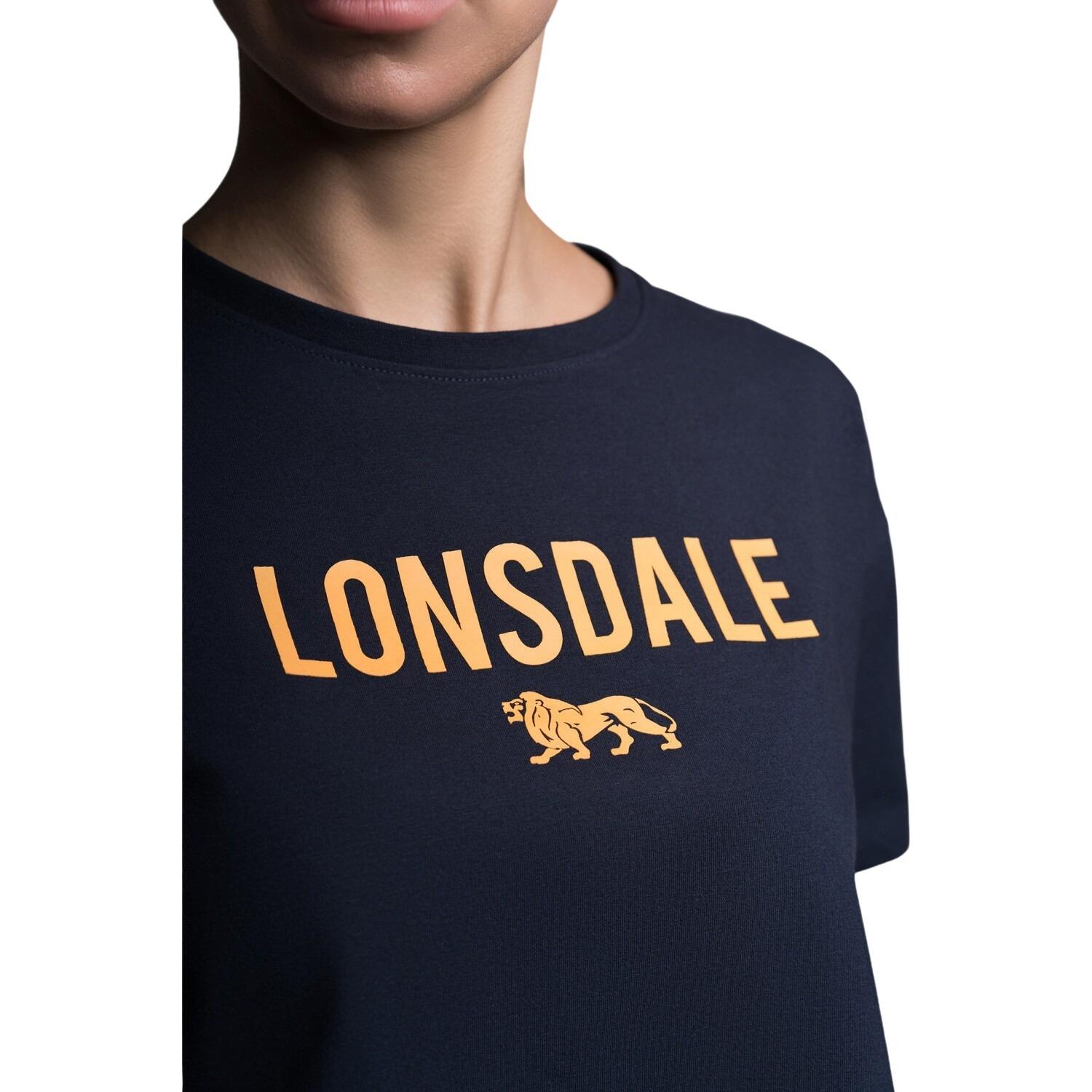 T-shirt cropped oversize femme Lonsdale Moira 4/6