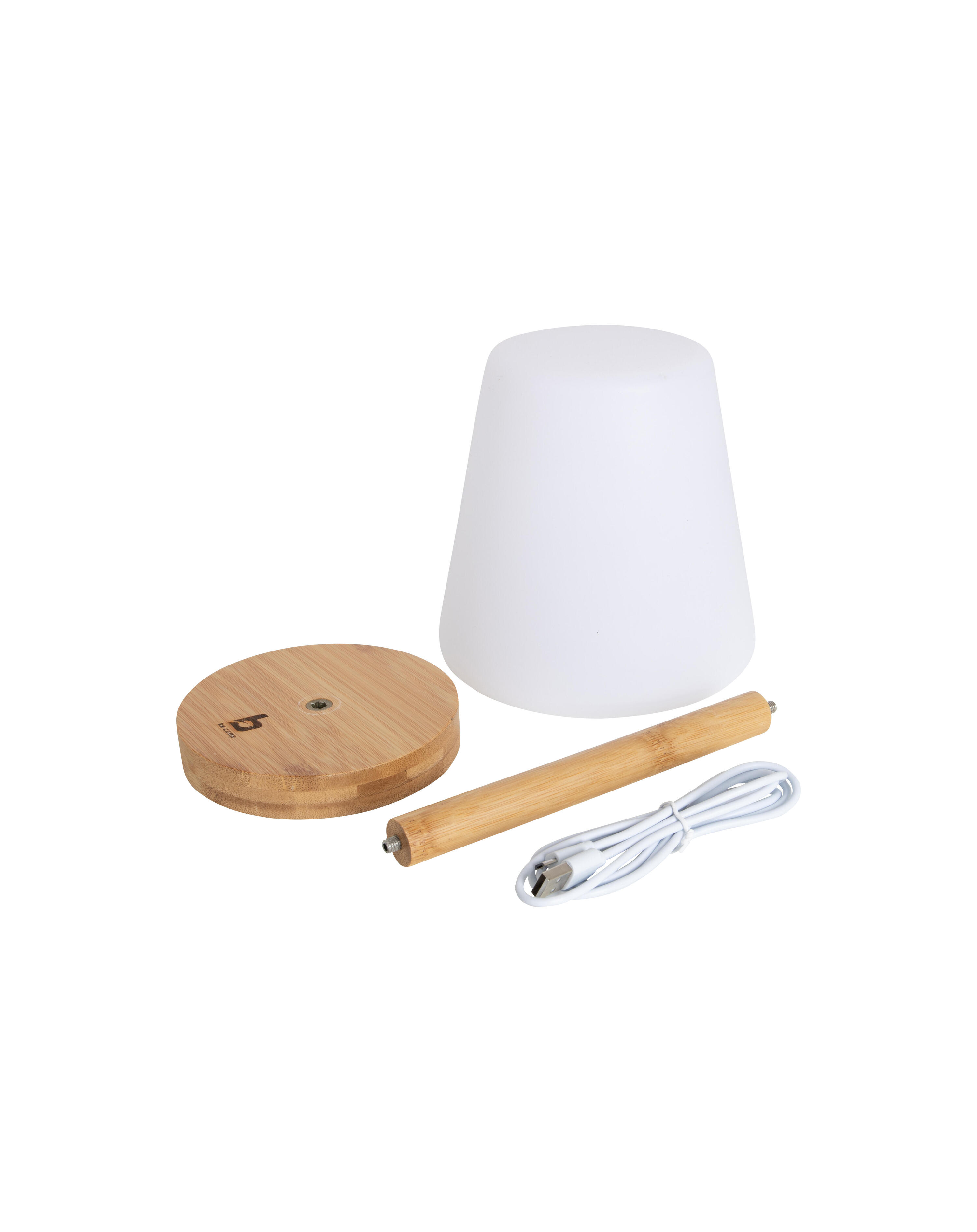 Urban Outdoor - Lampe de table - Cambridge - Bambou - Rechargeable - 160 Lumen 2/4