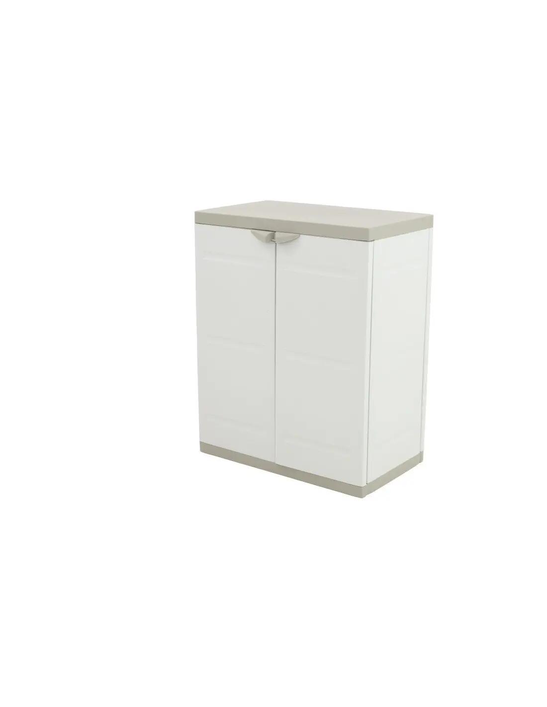 Armario Medio de Resina | 2 Estantes Reg JARDIN202 Beige 4/5