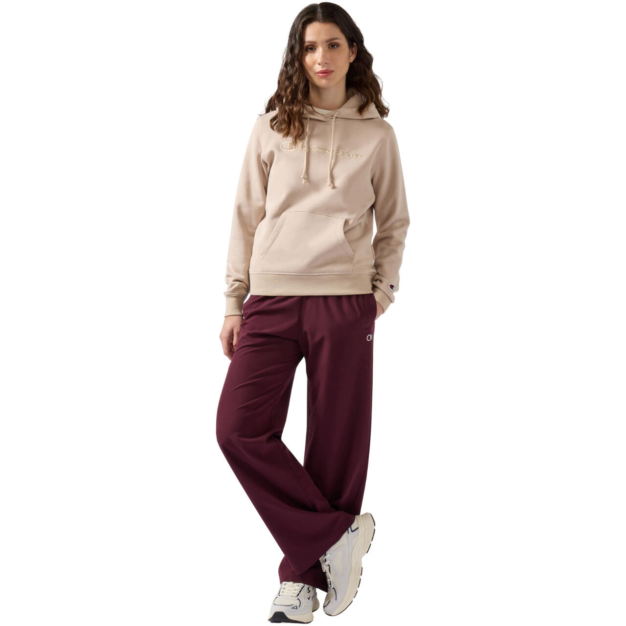 Champion sweat à capuche femme slim fit, sportwear, poche kangourou 6/6