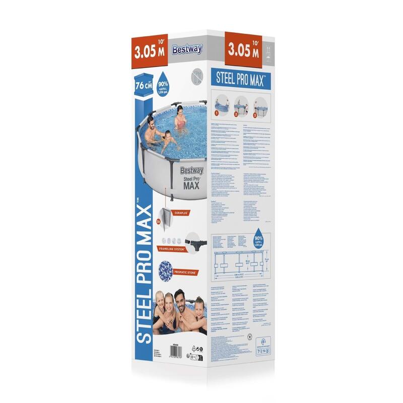 Bestway Gölgelikli  Prefabrik Havuz 305cm x 76cm 56406 BW608