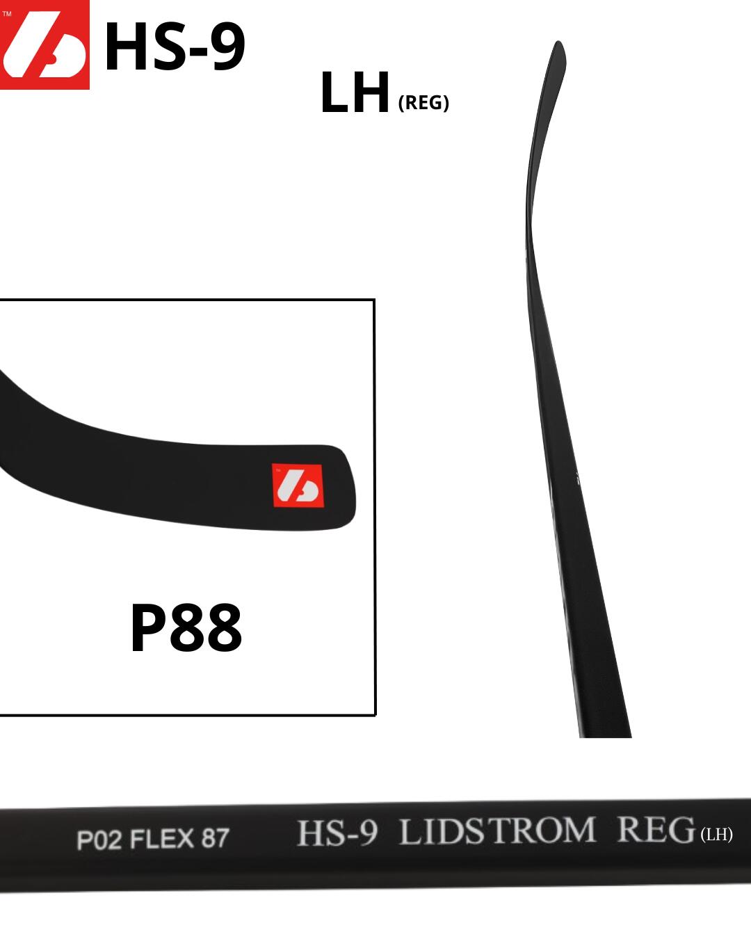 HS-9 Crosse de hockey en carbone haut module 6/7